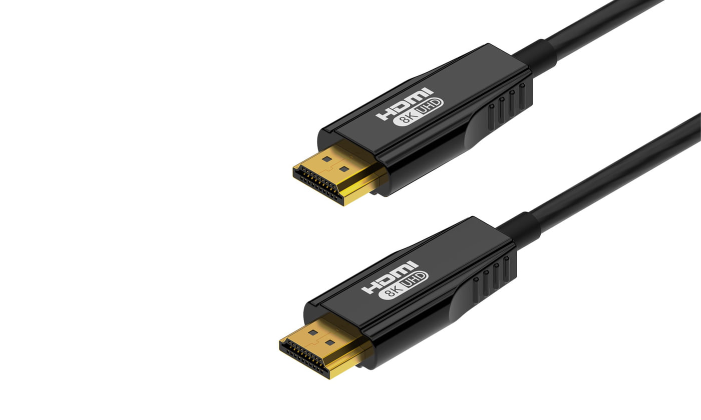 8K UHD HDMI 2.1 48Gbps Active Optical Cable 40m