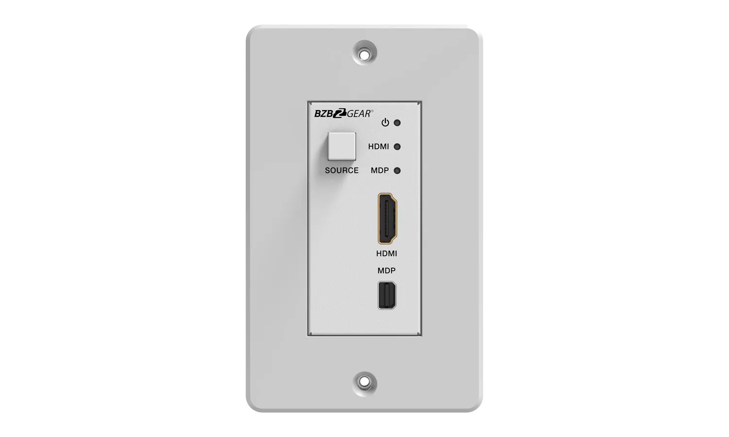 BG-EXHD-50UWP-W |  4K UHD 18Gbps HDMI/MDP Wall Plate Transmitter/Receiver Kit up to 164ft