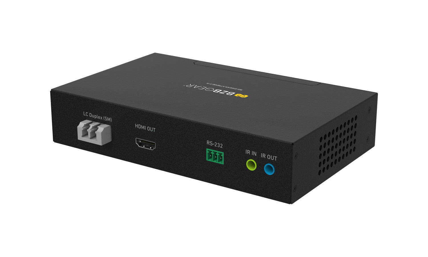 HDMI 2.1 Over Fiber Extender Rx with Bi-Directional IR, RS-232, 1G Ethernet, USB 3.1 & KVM Support HDMI 2.1 Over Fiber Extender Rx with Bi-Directional IR, RS-232, 1G Ethernet, USB 3.1 & KVM Support
