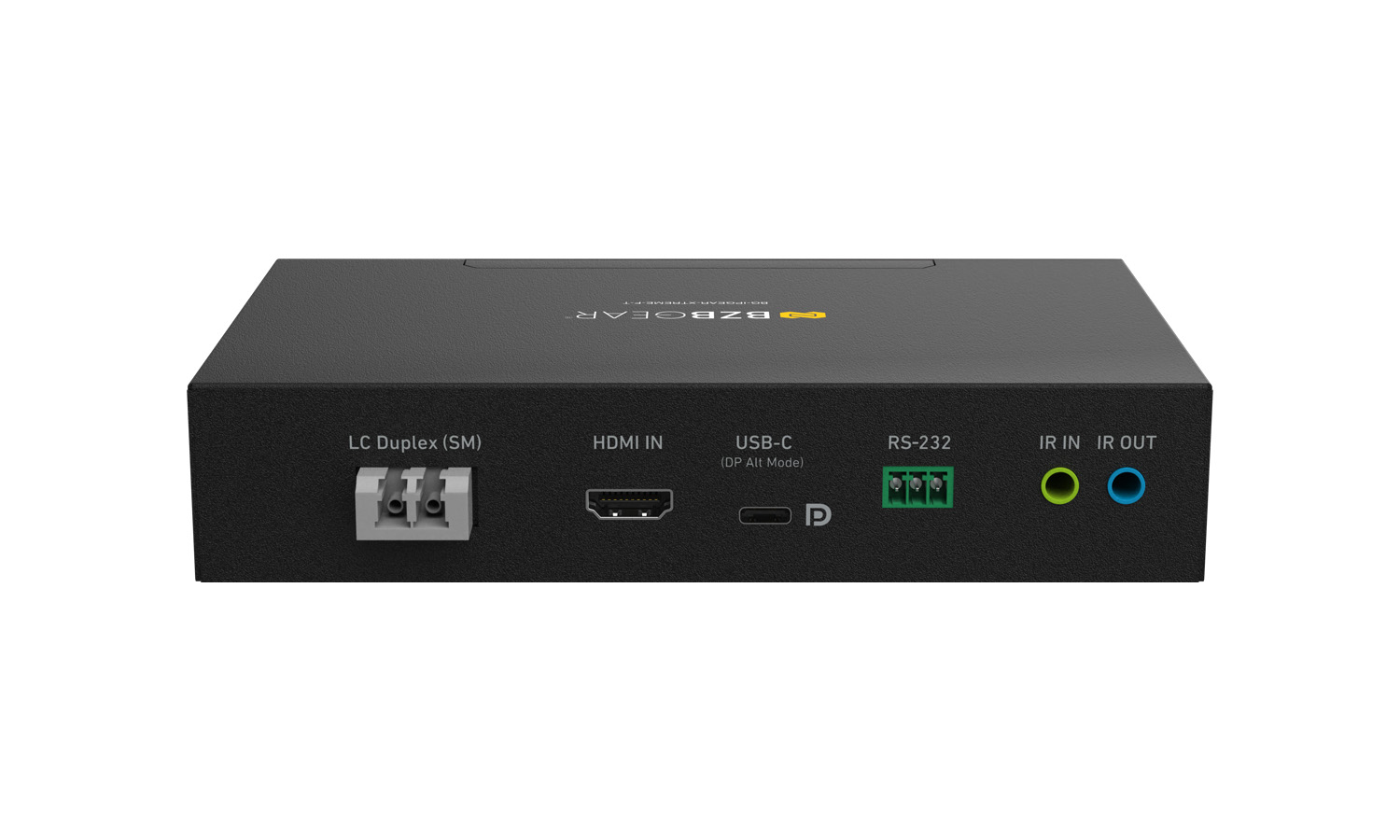 HDMI 2.1 Tx Over Fiber Extender with Bi-Directional IR, RS-232, 1G Ethernet, USB 3.1 & KVM Support HDMI 2.1 Tx Over Fiber Extender with Bi-Directional IR, RS-232, 1G Ethernet, USB 3.1 & KVM Support