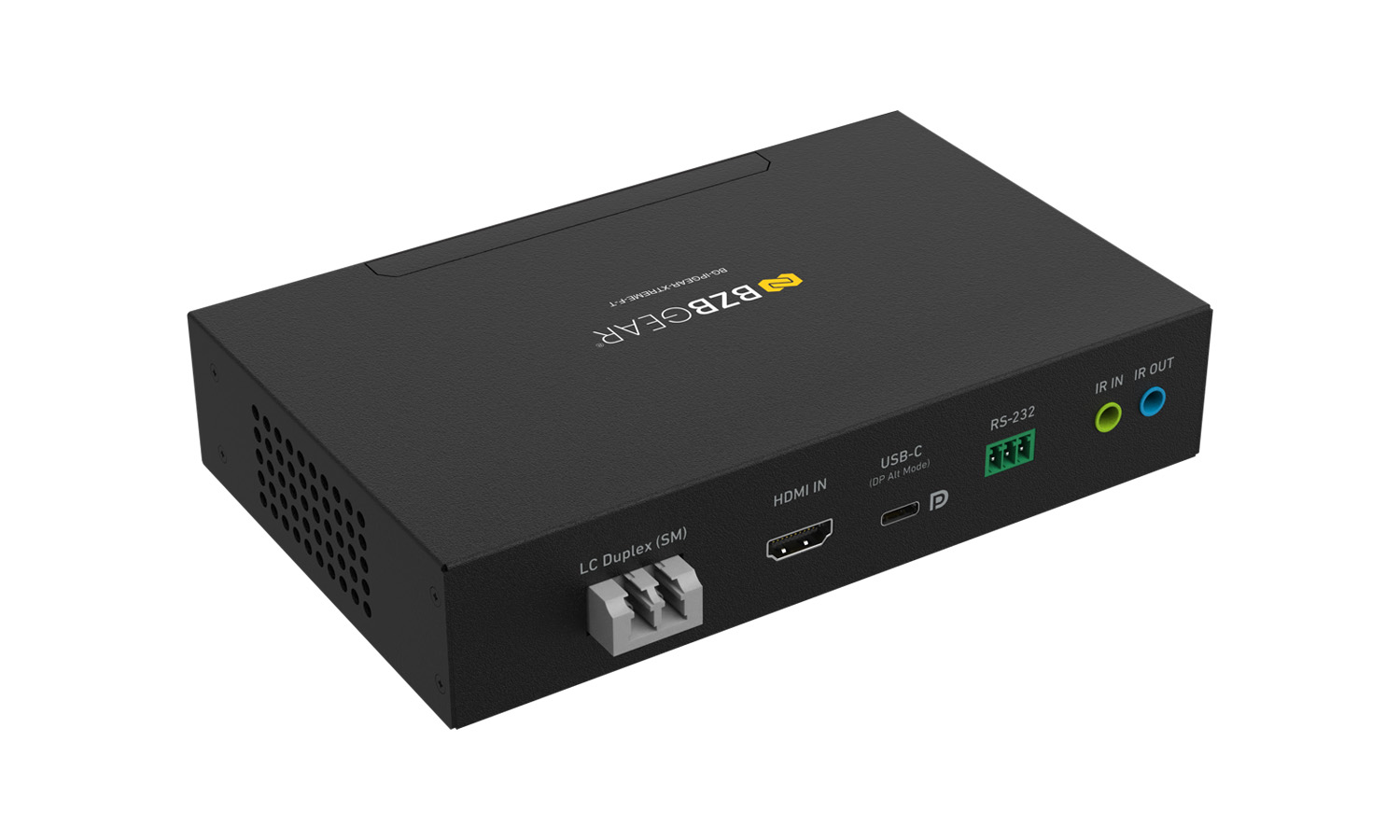 HDMI 2.1 Tx Over Fiber Extender with Bi-Directional IR, RS-232, 1G Ethernet, USB 3.1 & KVM Support HDMI 2.1 Tx Over Fiber Extender with Bi-Directional IR, RS-232, 1G Ethernet, USB 3.1 & KVM Support