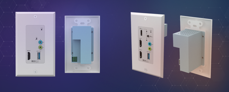 4K UHD HDMI Over IP Multicast Wall Plate with Seamless Matrix Switching/MultiView/KVM/USB 3.0/POE Support 4K UHD HDMI Over IP Multicast Wall Plate with Seamless Matrix Switching/MultiView/KVM/USB 3.0/POE Support